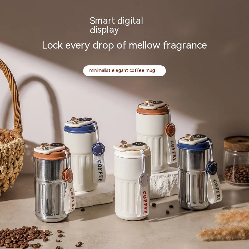 Thermosfles met display