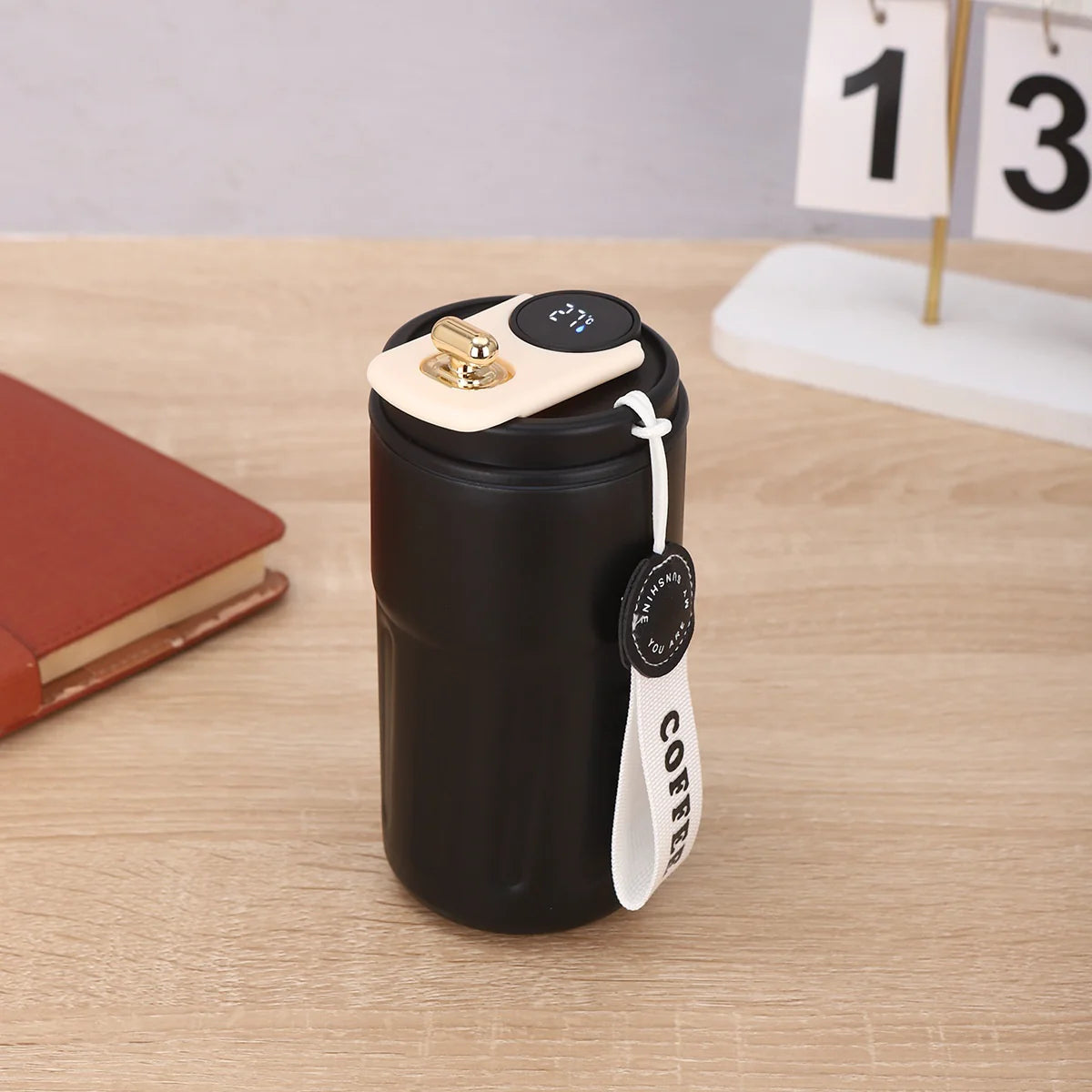Thermosfles met display